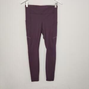 Lululemon Speed Up Tight Full-On Luxtreme 28" Black Cherry Size 6